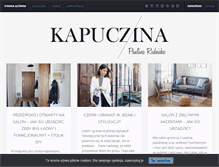 Tablet Screenshot of kapuczina.com